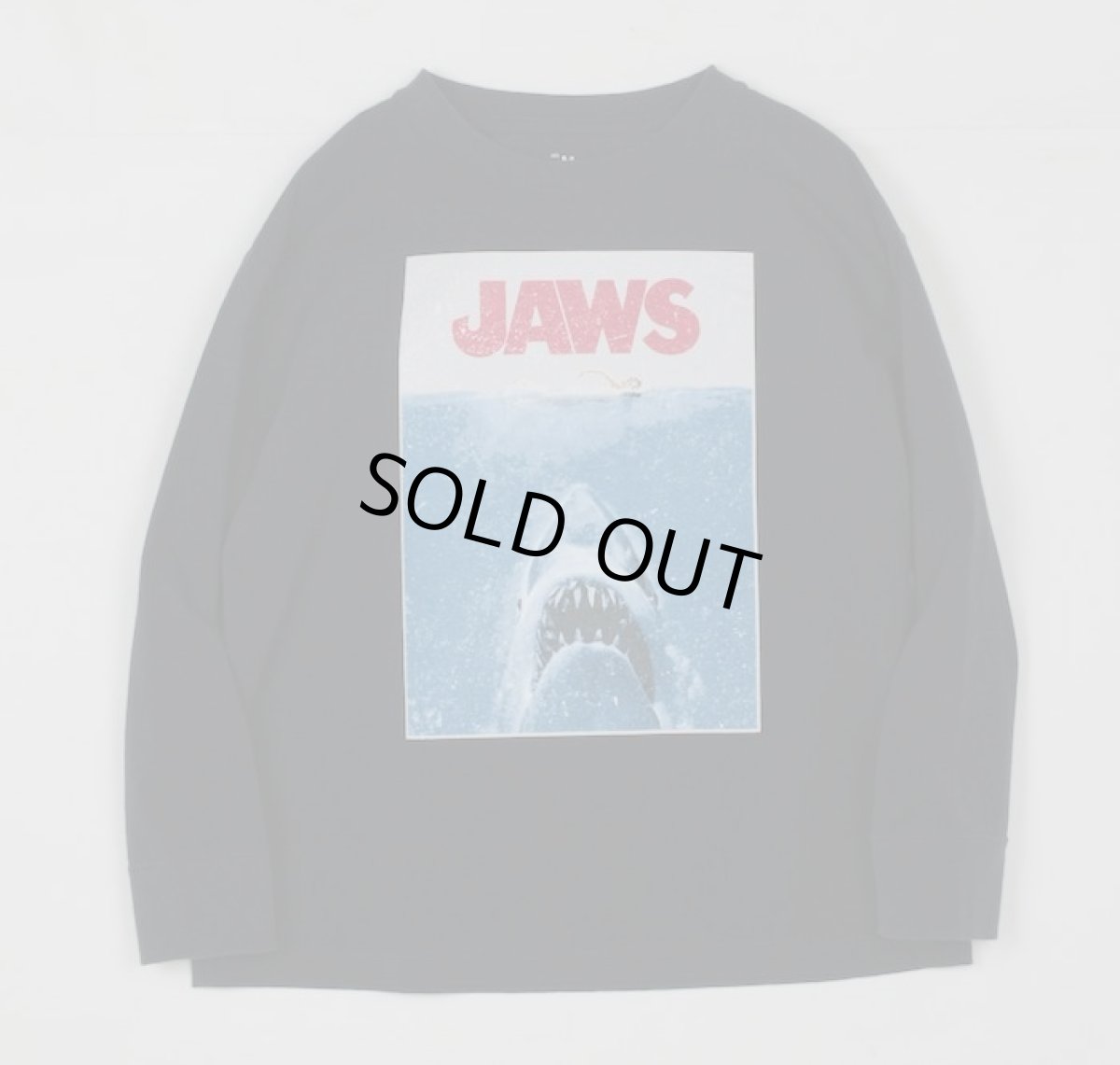 画像3: SMOOTHY UNIVERSAL Pictures ユニバーサル フィルムロングスリーブTシャツ【JAWS】【90-160cm】 (3)