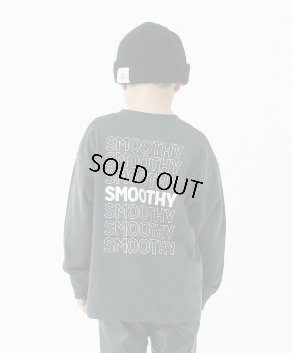 画像3: SMOOTHY HAPPY SMILEロングスリーブTシャツ【BLACK】【90-160cm】 (3)