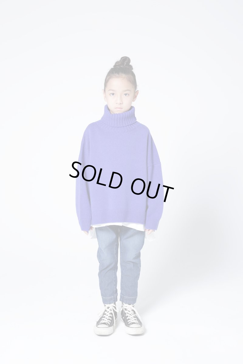 画像7: HIGHKING bent pants【blue】【100-120cm 】 (7)