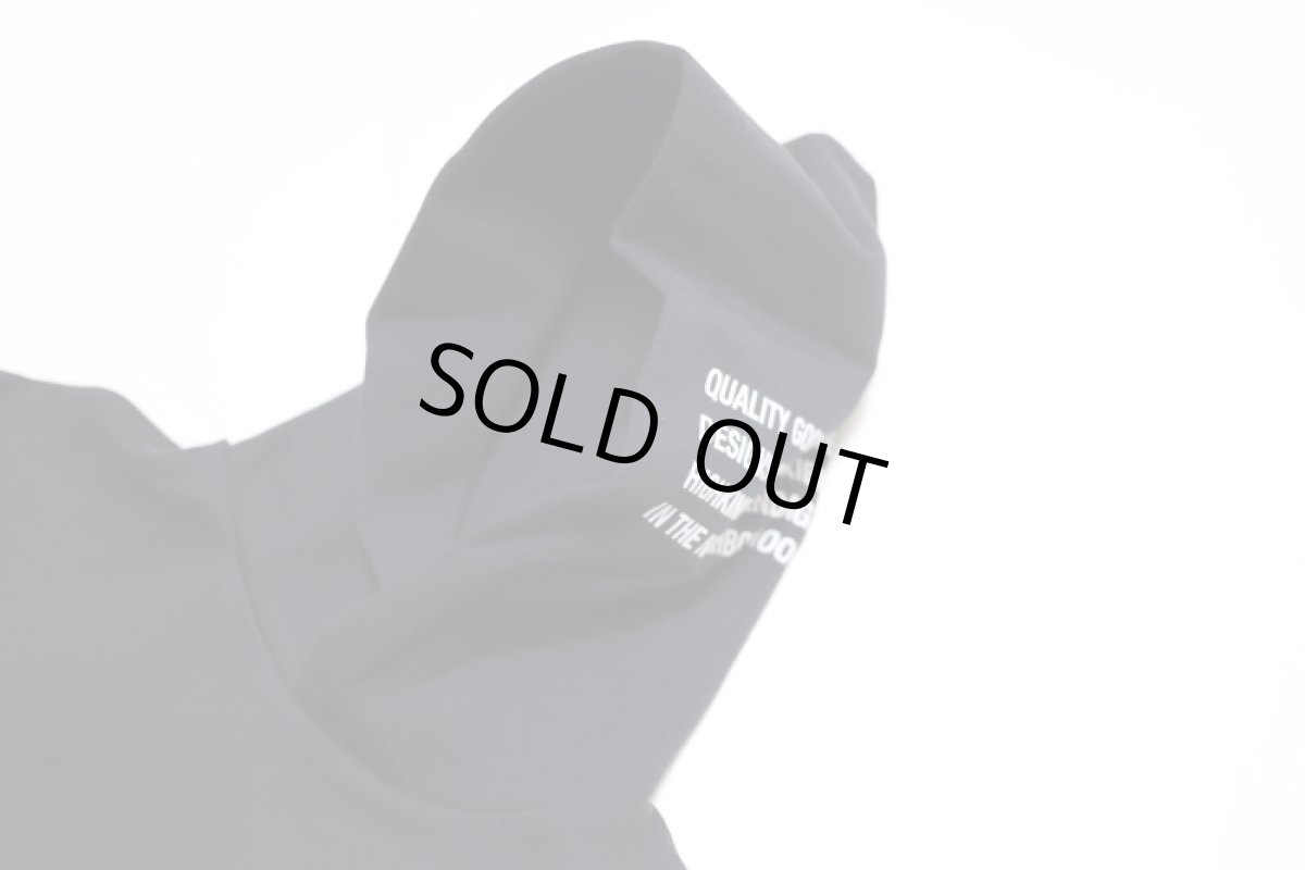 画像5: HIGHKING outside hoody【black】【100-120cm 】 (5)