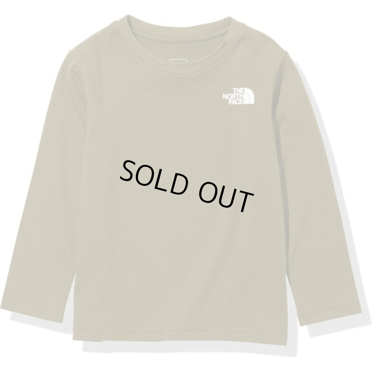 画像2: THE NORTH FACE L/S Square Logo Tee (ロングスリーブスクエアロゴティー) 【RG/ロコグリーン】【100-150cm】 (2)