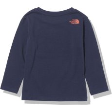 画像2: THE NORTH FACE L/S Graphic Tee (ロングスリーブグラフィックティー) 【NY/TNFネイビー】【100-150cm】 (2)