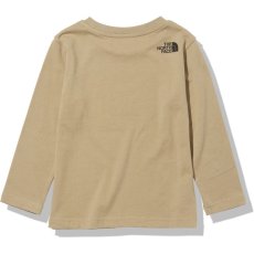 画像2: ノースフェイス 長袖Tシャツ キッズ ジュニア 子供服 THE NORTH FACE L/S Graphic Tee (ロングスリーブグラフィックティー) 【KT/ケルプタン】【100-150cm】 (2)