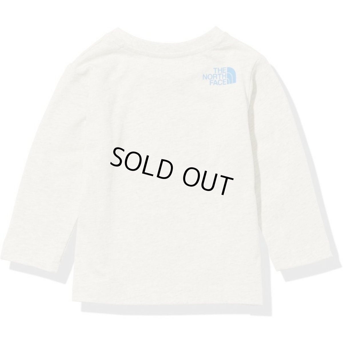 画像2: ノースフェイス 長袖Tシャツ ベビー 子供服 THE NORTH FACE B L/S Graphic Tee (ロングスリーブグラフィックティー) 【OM/オートミール】【80-90cm】 (2)