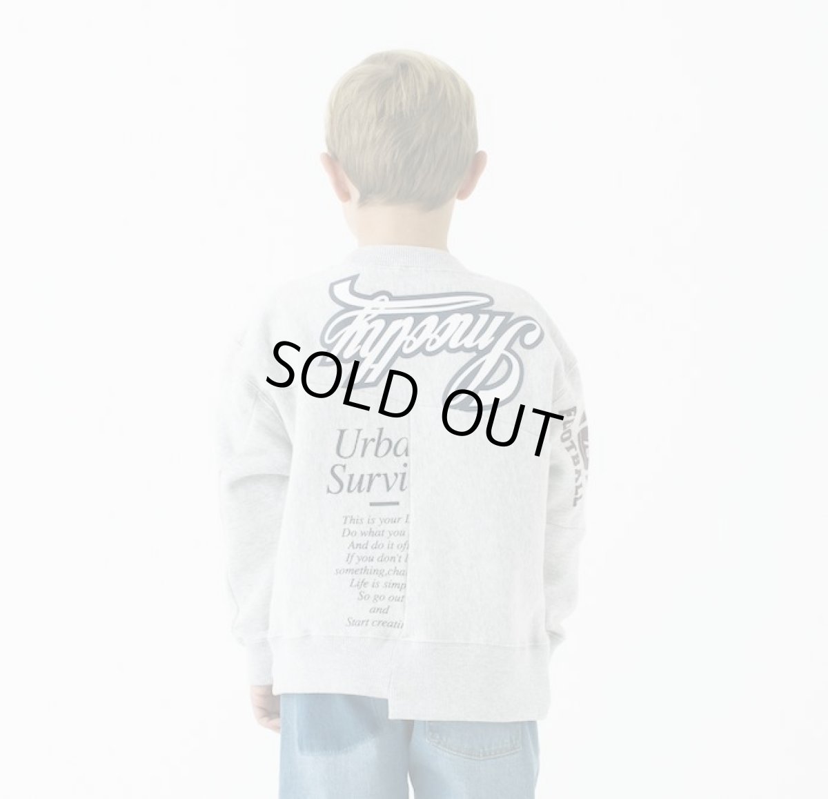 画像3: SMOOTHY アーカイブリメイクSW【H.GRAY】【90-160cm】 (3)