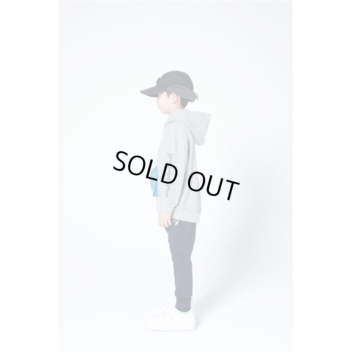 画像3: HIGHKING trico hoody【gray】【100-120cm 】 (3)