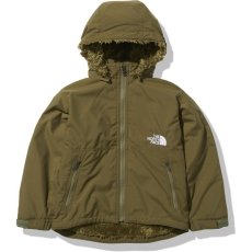 画像1: THE NORTH FACE Compact Nomad Jacket (コンパクトノマドジャケット) 【MO/ミリタリーオリーブ】【100-150cm】 (1)