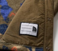 画像5: THE NORTH FACE Camp-bell Fleece Hoodie (キャンベルフリースフーディー) 【FO/フォレストパークオリーブ】【100-150cm】 (5)