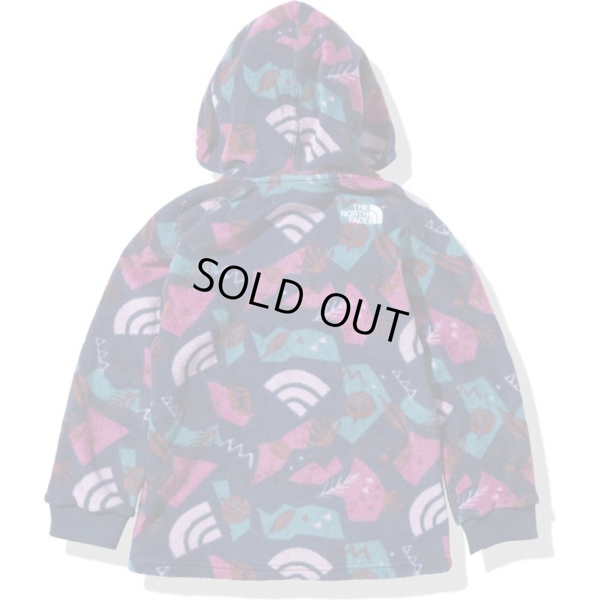 画像2: THE NORTH FACE Camp-bell Fleece Hoodie (キャンベルフリースフーディー) 【FN/フォレストパークネイビー】【100-150cm】 (2)