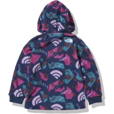 画像2: THE NORTH FACE Camp-bell Fleece Hoodie (キャンベルフリースフーディー) 【FN/フォレストパークネイビー】【100-150cm】 (2)