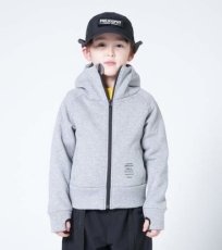 画像1: HIGHKING stealth hoody【gray】【100-120cm 】 (1)