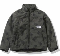 画像3: THE NORTH FACE Novelty Compact Nomad Jacket (ノベルティーコンパクトノマドジャケット) 【TC/トスロゴチャコール】【100-150cm】 (3)