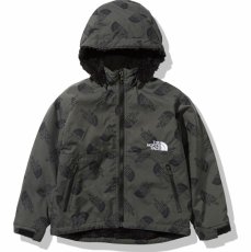 画像1: THE NORTH FACE Novelty Compact Nomad Jacket (ノベルティーコンパクトノマドジャケット) 【TC/トスロゴチャコール】【100-150cm】 (1)