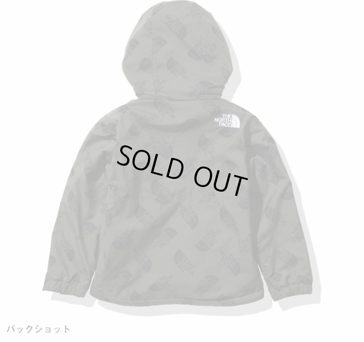 画像2: THE NORTH FACE Novelty Compact Nomad Jacket (ノベルティーコンパクトノマドジャケット) 【TC/トスロゴチャコール】【100-150cm】 (2)