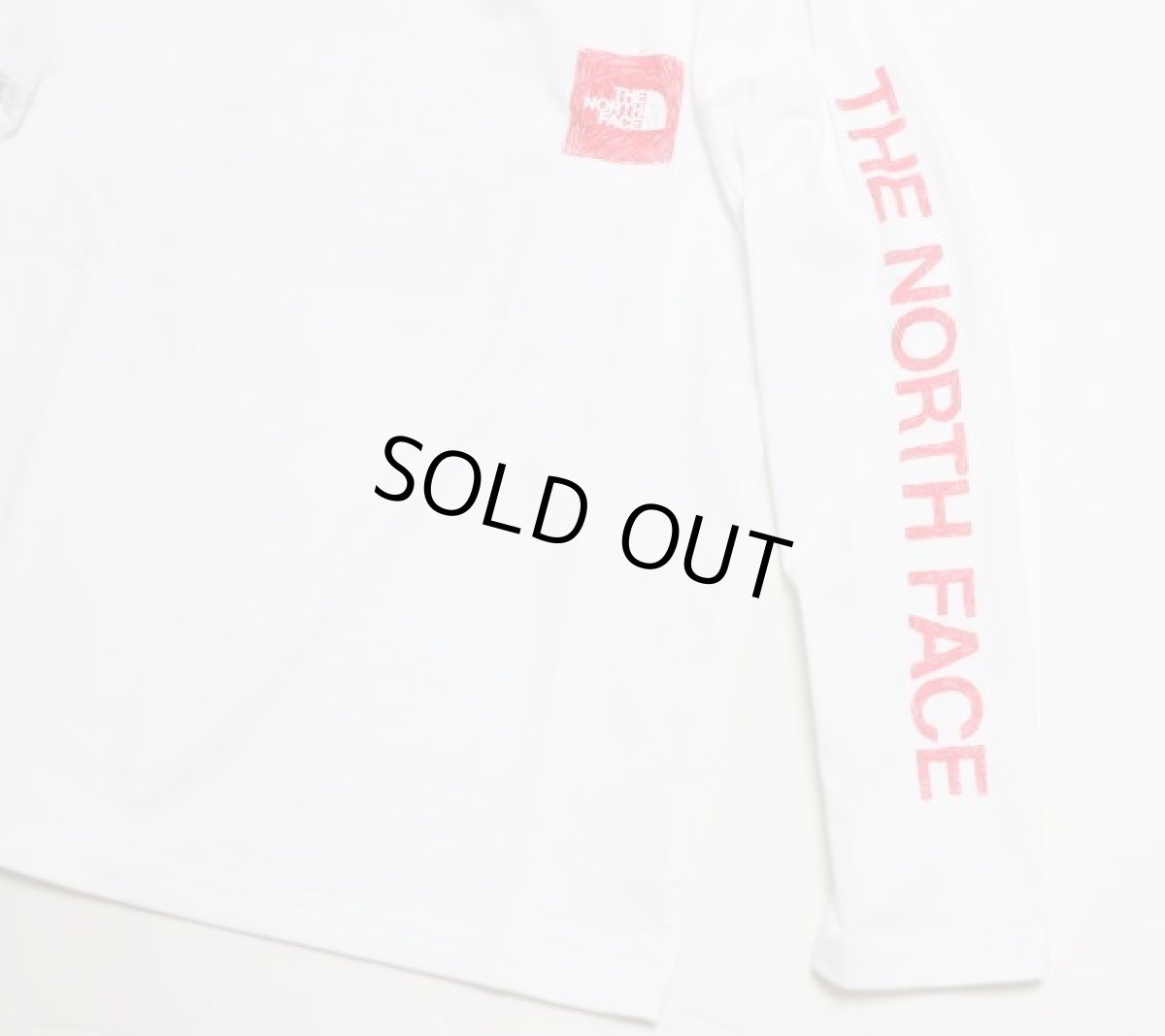 画像4: THE NORTH FACE L/S Sleeve Graphic Tee (ロングスリーブスリーブグラフィックティー) 【W/ホワイト】【100-150cm】 (4)