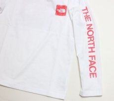 画像4: THE NORTH FACE L/S Sleeve Graphic Tee (ロングスリーブスリーブグラフィックティー) 【W/ホワイト】【100-150cm】 (4)