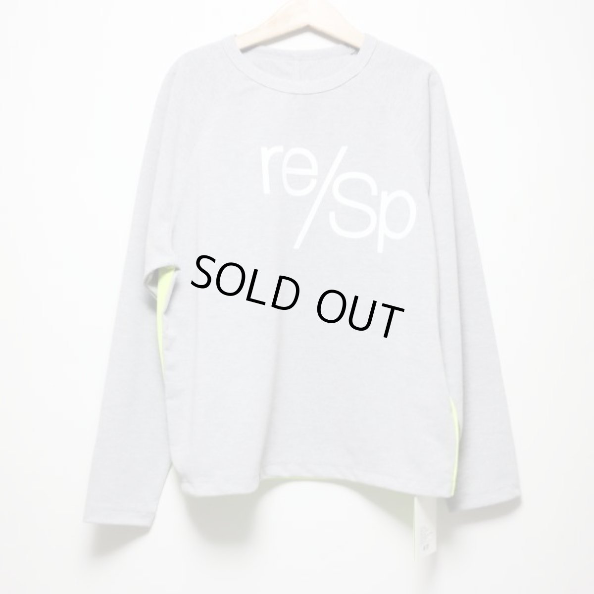 画像3: RESP ロングスリーブTシャツ【H.GRAY】【130-160cm】 (3)