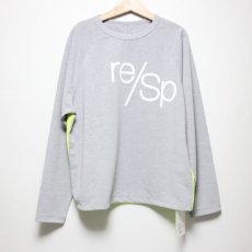画像3: RESP ロングスリーブTシャツ【H.GRAY】【130-160cm】 (3)