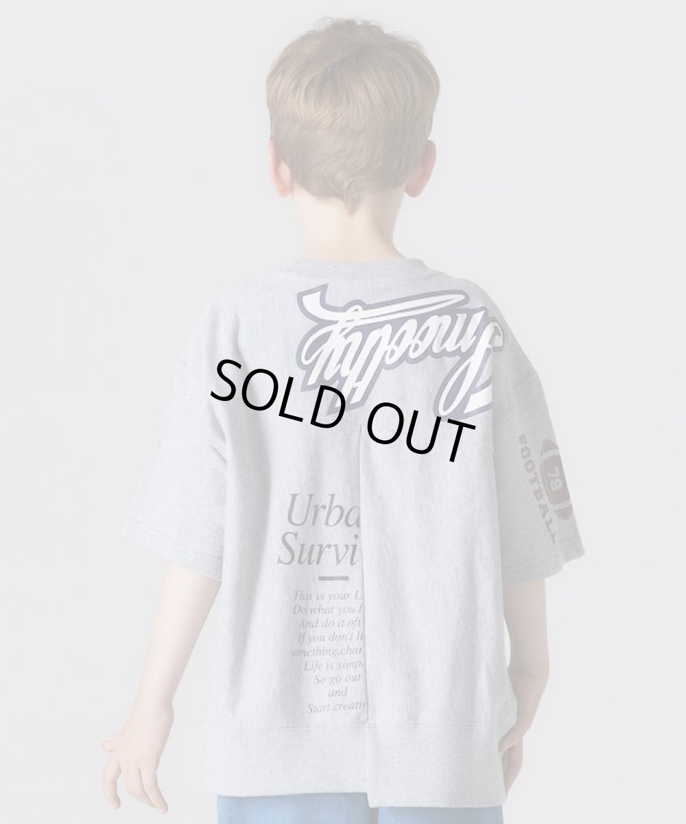 画像3: SMOOTHY リメイク半袖SW【H.GRAY】【90-160cm】 (3)