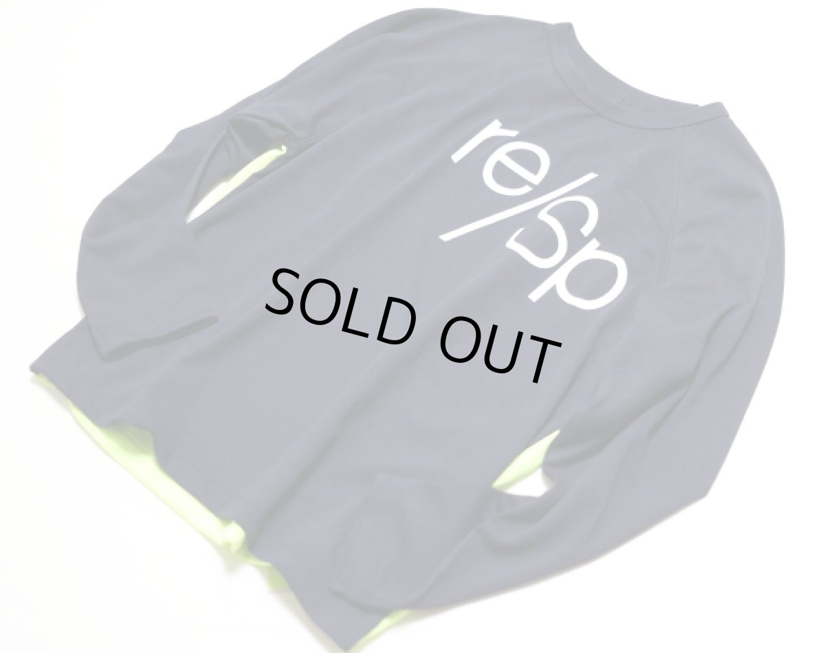 画像5: RESP ロングスリーブTシャツ【NAVY】【130-160cm】 (5)