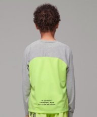 画像2: RESP ロングスリーブTシャツ【H.GRAY】【130-160cm】 (2)