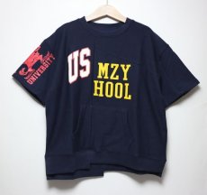 画像4: SMOOTHY リメイク半袖SW【NAVY】【90-160cm】 (4)