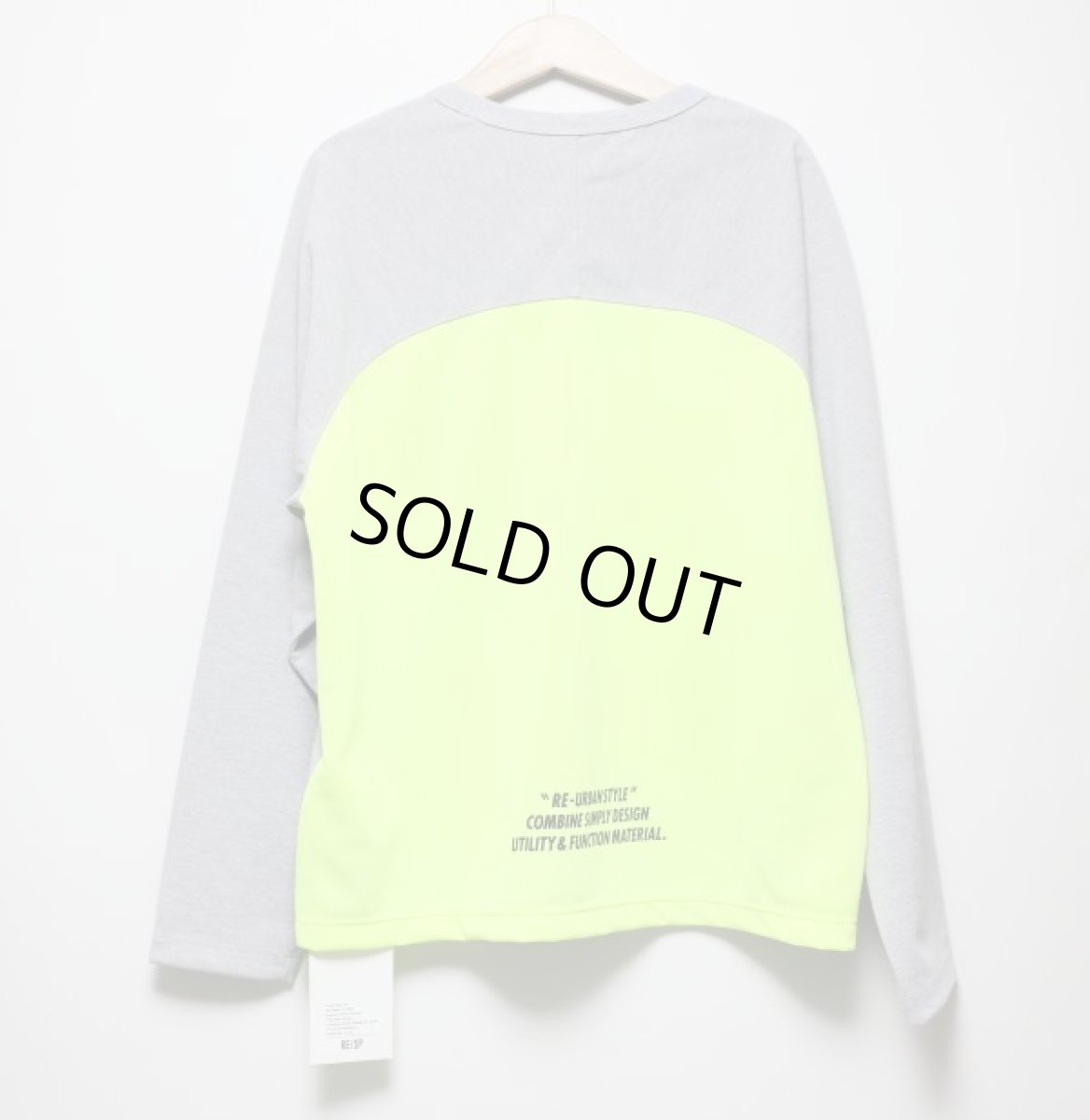 画像4: RESP ロングスリーブTシャツ【H.GRAY】【130-160cm】 (4)