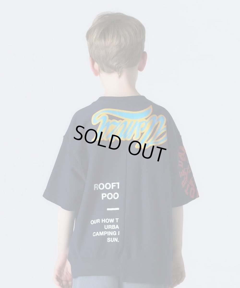 画像3: SMOOTHY リメイク半袖SW【NAVY】【90-160cm】 (3)