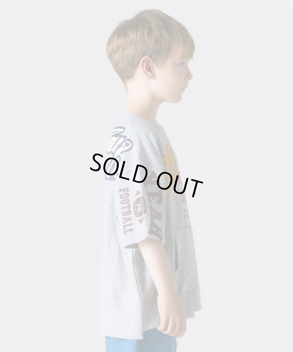 画像2: SMOOTHY リメイク半袖SW【H.GRAY】【90-160cm】 (2)