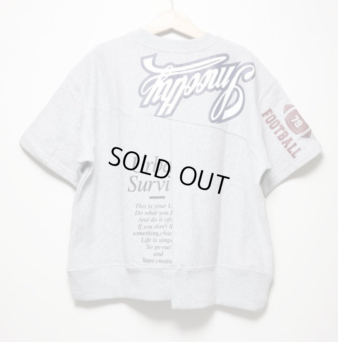 画像5: SMOOTHY リメイク半袖SW【H.GRAY】【90-160cm】 (5)