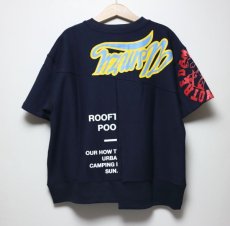 画像5: SMOOTHY リメイク半袖SW【NAVY】【90-160cm】 (5)