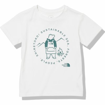 画像1: THE NORTH FACE S/S Shiretoko Toko Tee (ショートスリーブシレトコトコティー) 【W/ホワイト】【100-150cm】