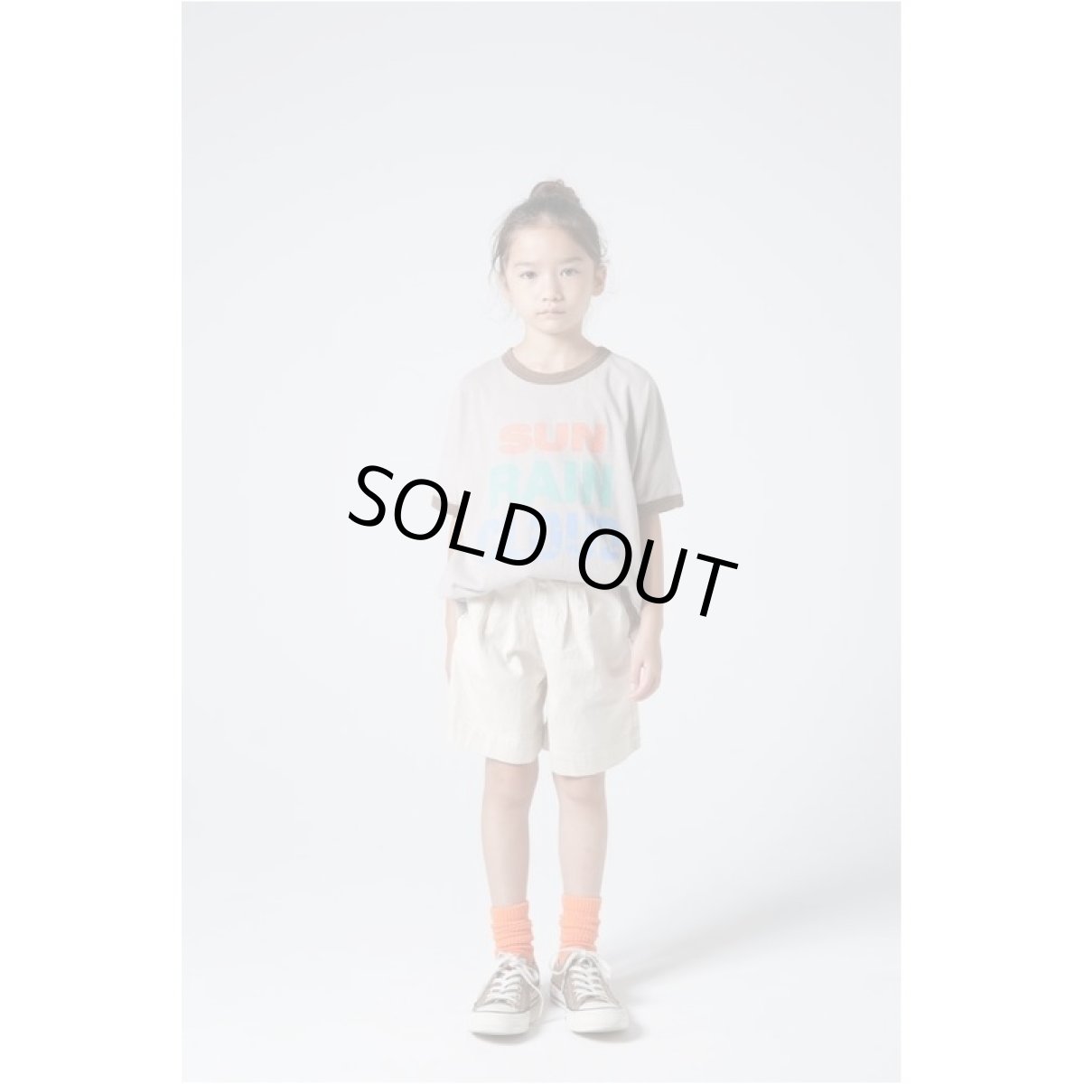 画像2: HIGHKING weather short sleeve【beige】【100-120cm 】 (2)