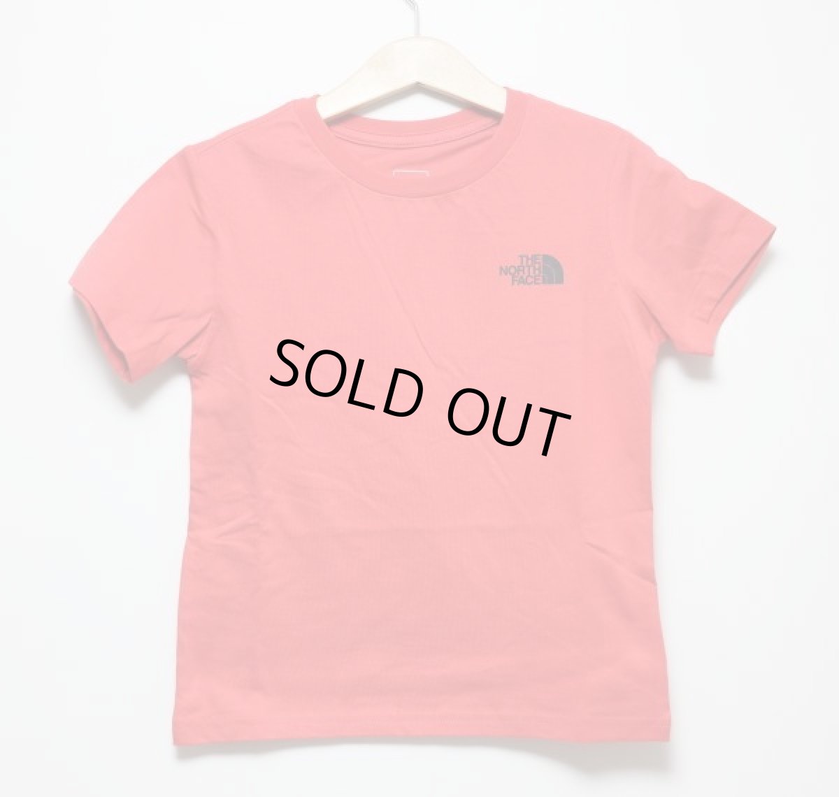 画像2: 子供服 THE NORTH FACE S/S Back Square Logo Tee (ショートスリーブバックスクエアロゴティー) 【HR/ホライズンレッド】【100-150cm】 (2)