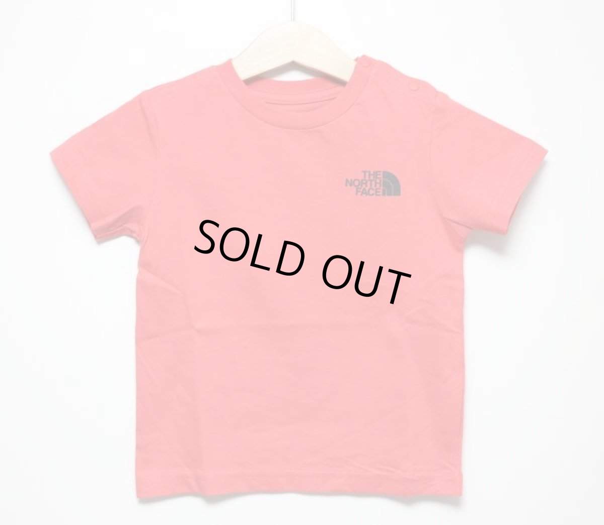 画像2: THE NORTH FACE B S/S Back Square Logo Tee (ベビーショートスリーブバックスクエアロゴティー) 【HR/ホライズンレッド】【80-90cm】 (2)