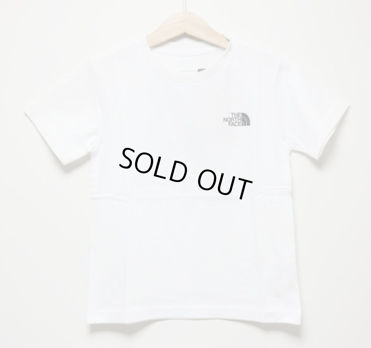 画像2: THE NORTH FACE S/S Back Square Logo Tee (ショートスリーブバックスクエアロゴティー) 【W/ホワイト】【100-150cm】 (2)