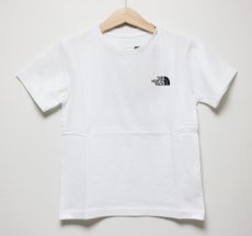 画像2: THE NORTH FACE S/S Back Square Logo Tee (ショートスリーブバックスクエアロゴティー) 【W/ホワイト】【100-150cm】 (2)