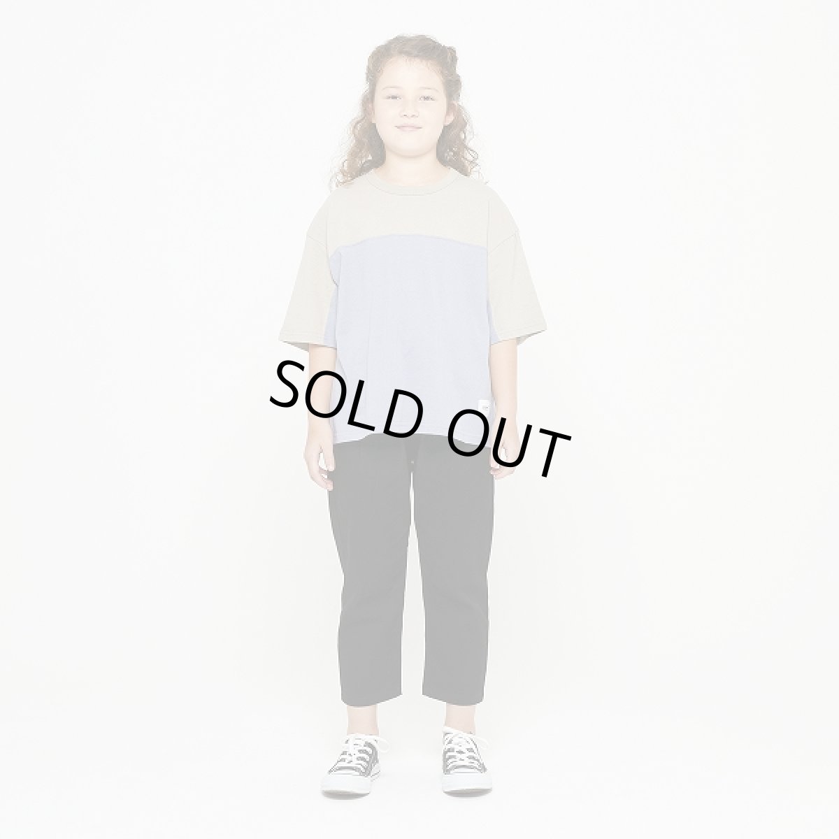 画像3: GENERATOR Two Tone Tシャツ【GU/グレージュ】【110-160cm】 (3)