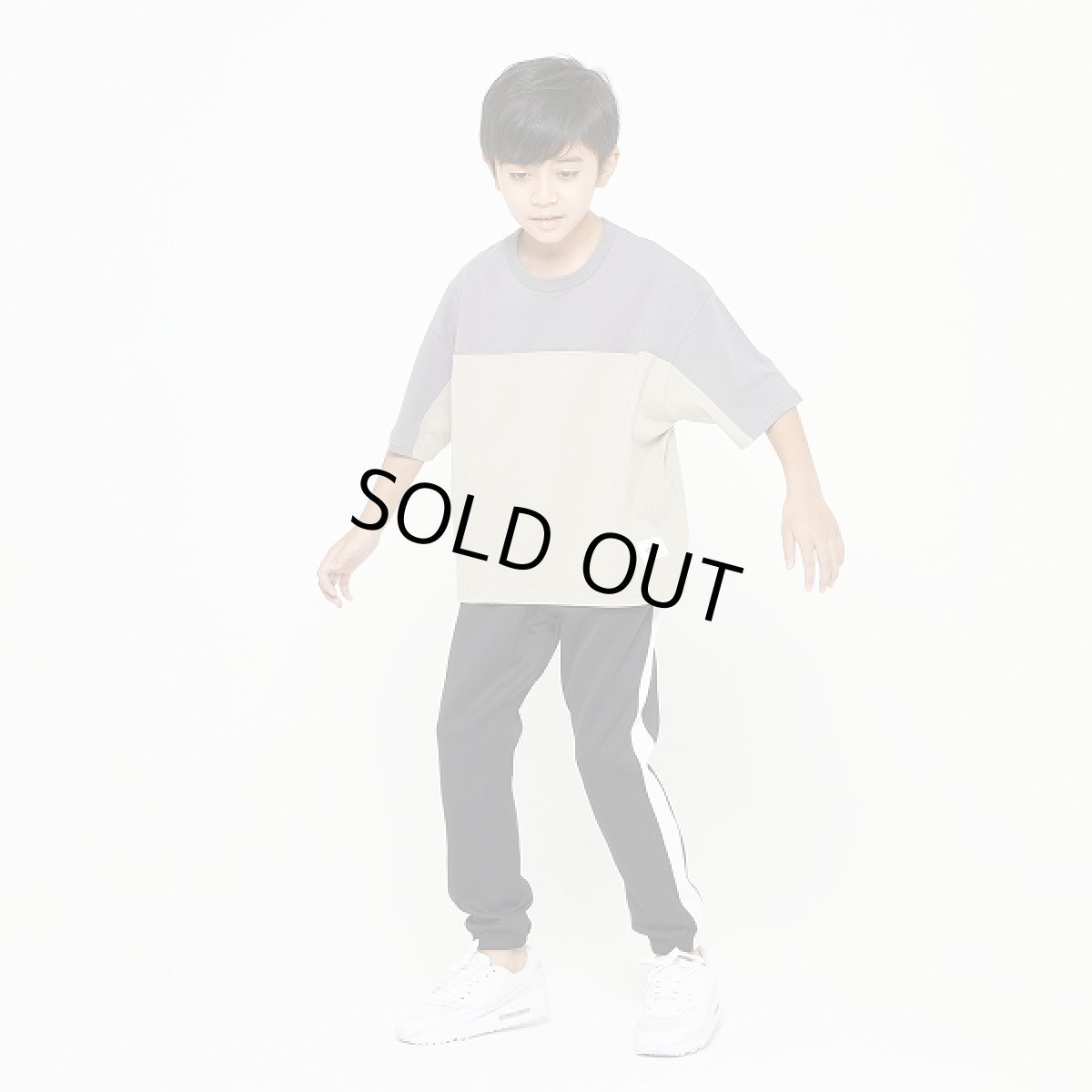 画像5: GENERATOR Two Tone Tシャツ【CG/チャコールグレー】【110-160cm】 (5)