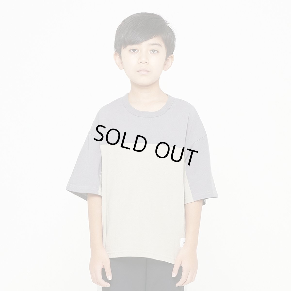 画像3: GENERATOR Two Tone Tシャツ【CG/チャコールグレー】【110-160cm】 (3)