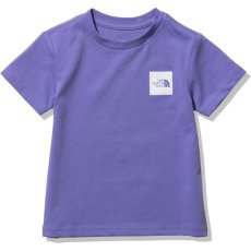 画像1: THE NORTH FACE S/S Small Square Logo Tee (キッズ  ショートスリーブスモールスクエアロゴティー) 【PY/ペイズリーパープル】【100-150cm】 (1)