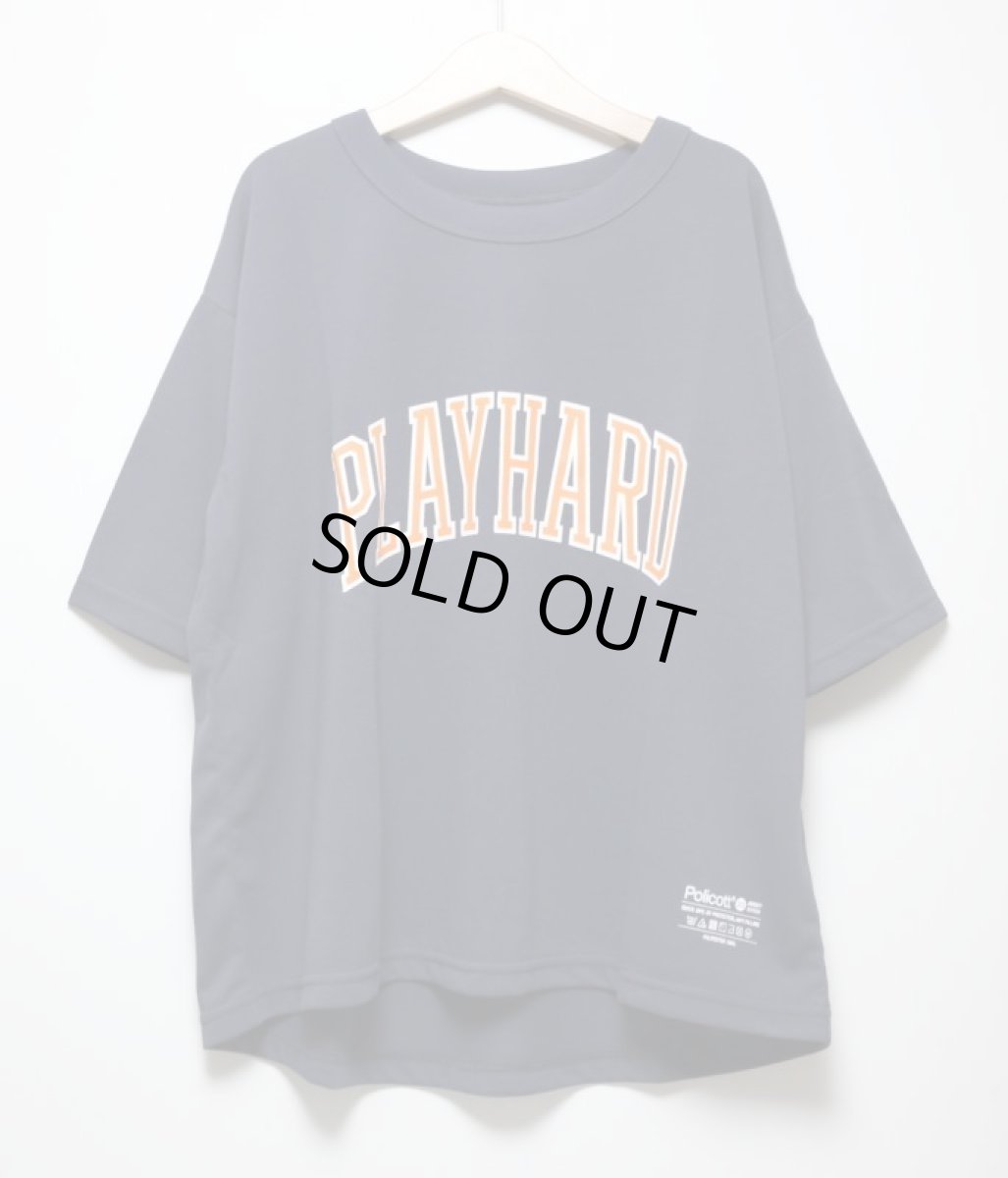 画像3: HIGHKING play hard s/sleeve【black】【100-120cm 】 (3)