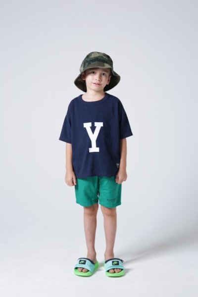 画像1: HIGHKING youth short sleeve【navy】【100-120cm 】