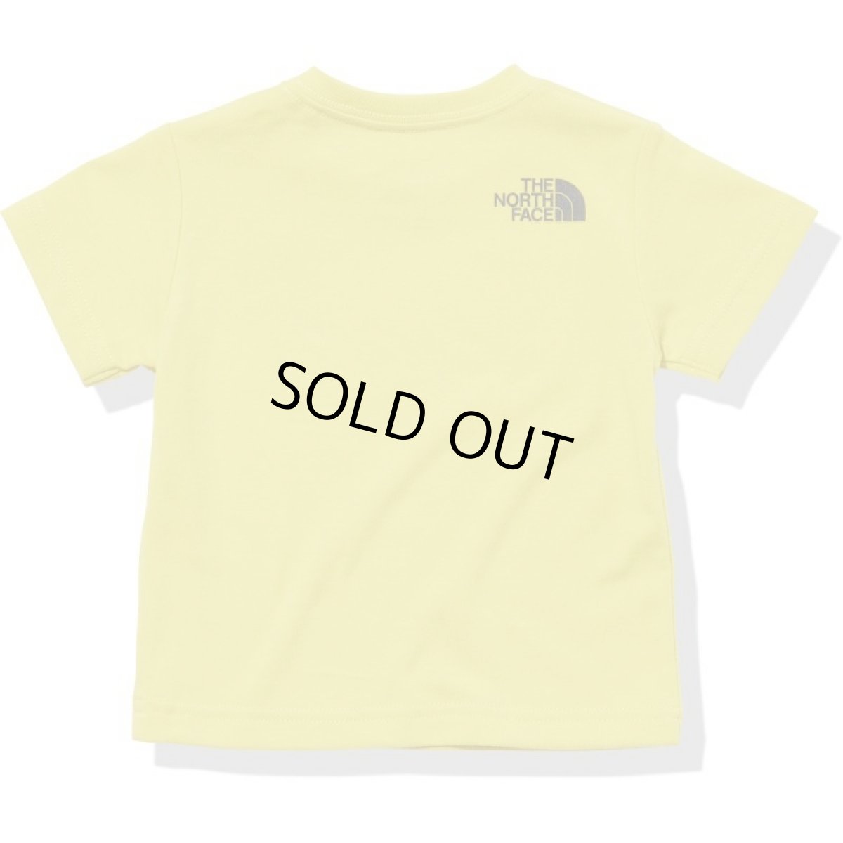 画像2: THE NORTH FACE B S/S Small Square Logo Tee (ベビー ショートスリーブスモールスクエアロゴティー) 【AD/アシッドイエロー】【80-90cm】 (2)