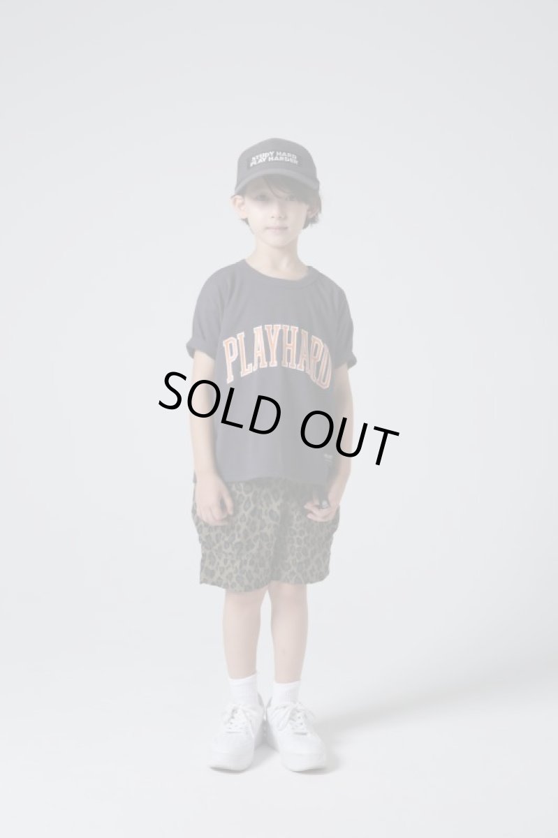 画像2: HIGHKING play hard s/sleeve【black】【100-120cm 】 (2)