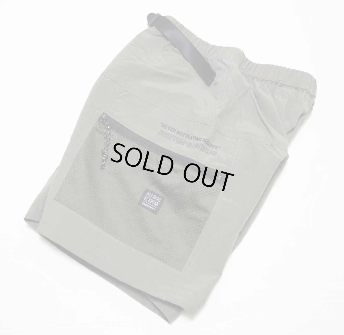 画像3: HIGHKING solid shorts【khaki】【100-120cm 】 (3)