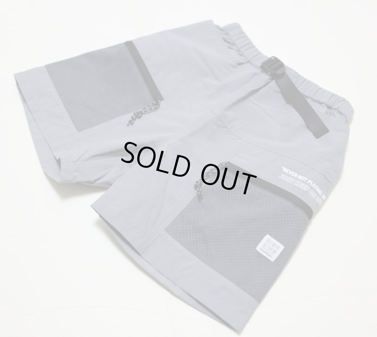 画像5: HIGHKING solid shorts【gray】【130-160cm 】 (5)