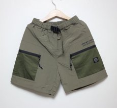 画像1: HIGHKING solid shorts【khaki】【130-160cm 】 (1)