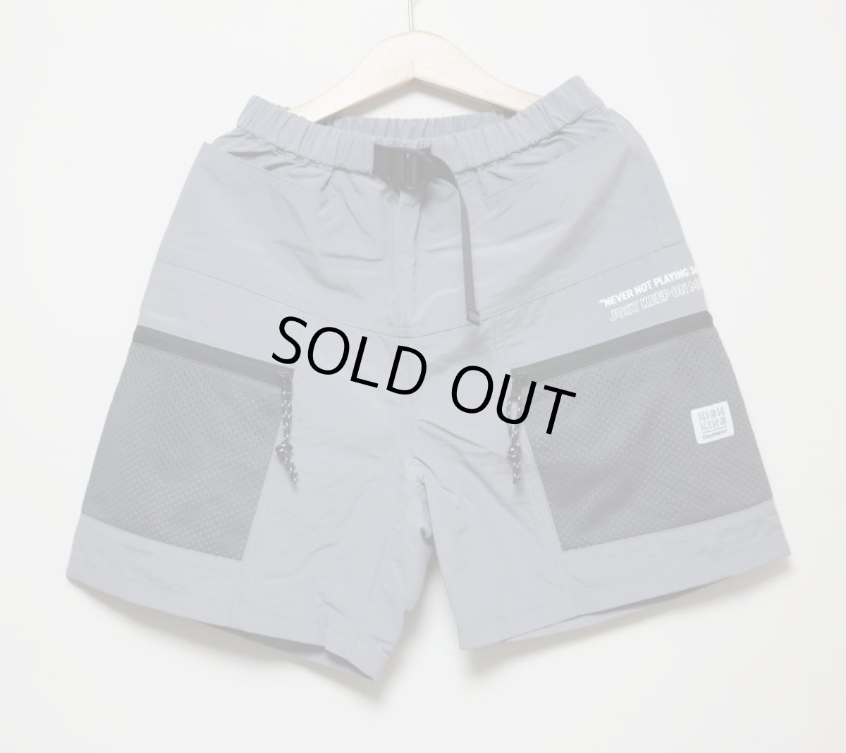 画像1: HIGHKING solid shorts【gray】【100-120cm 】 (1)