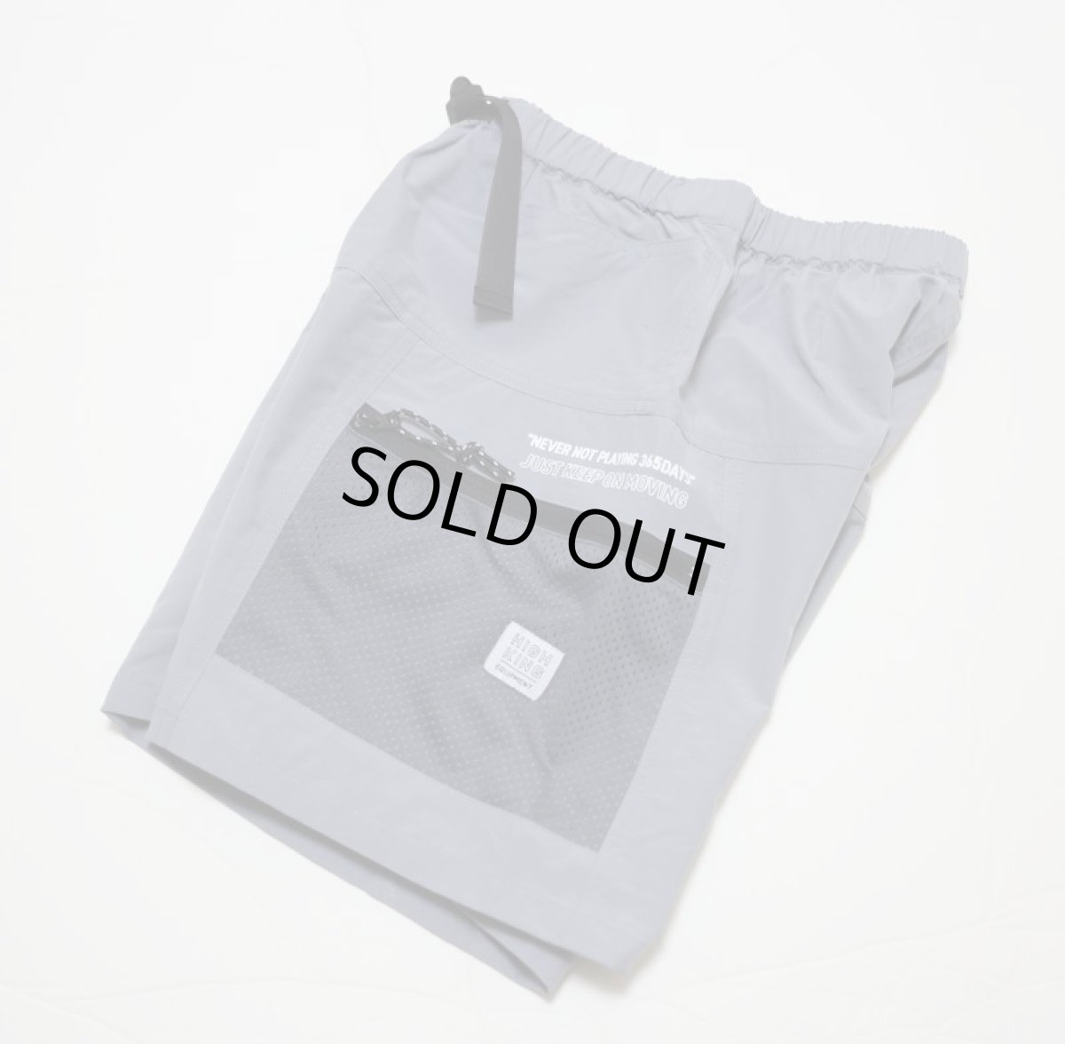 画像3: HIGHKING solid shorts【gray】【100-120cm 】 (3)